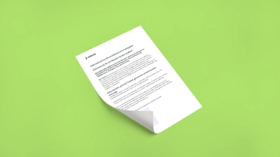 Mockup einer Seite  mit mehreren Absätzen Text